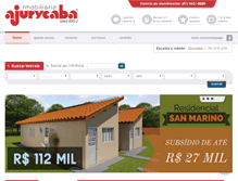Tablet Screenshot of ajurycaba.com.br